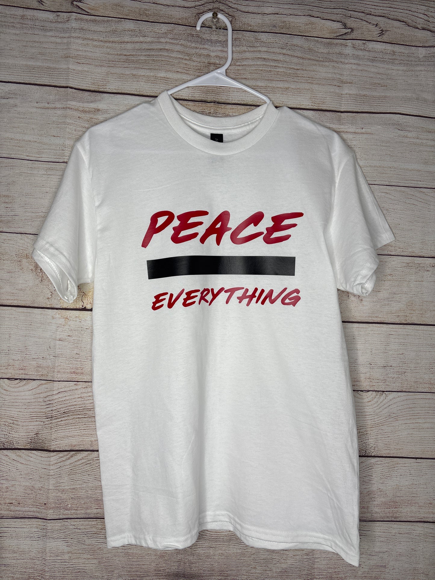 Peace Over Everything T-SHIRT White