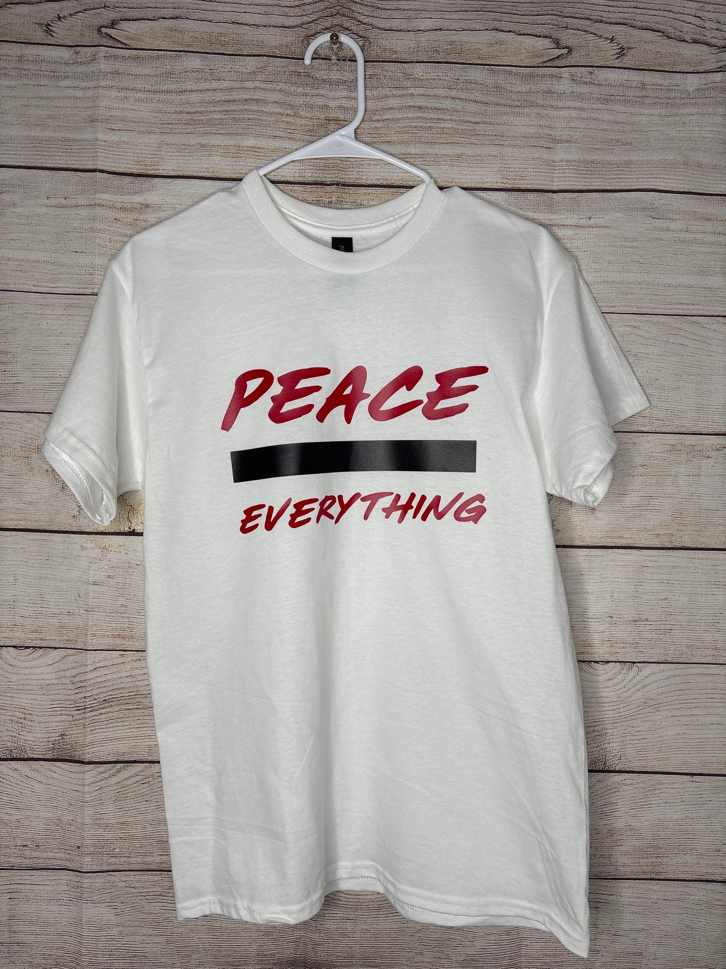 Peace Over Everything T-SHIRT White