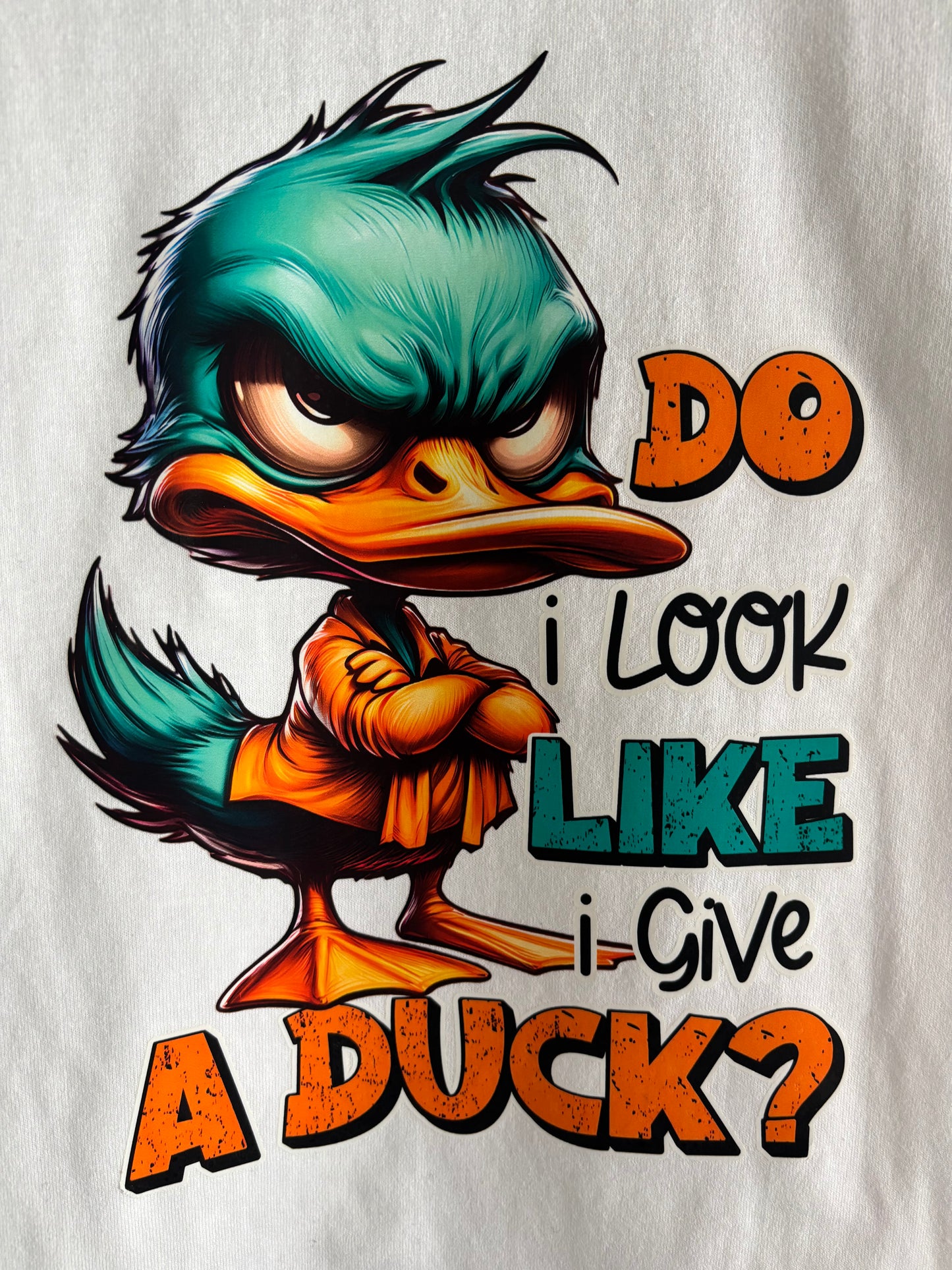 “Savage Duck Attitude Tee – Do I Look Like I Give A Duck?”